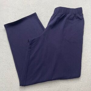 Koolaburra by UGG Sweatpants Womens‎ Large Blue Wide Leg Soft Knit Lounge Cozy